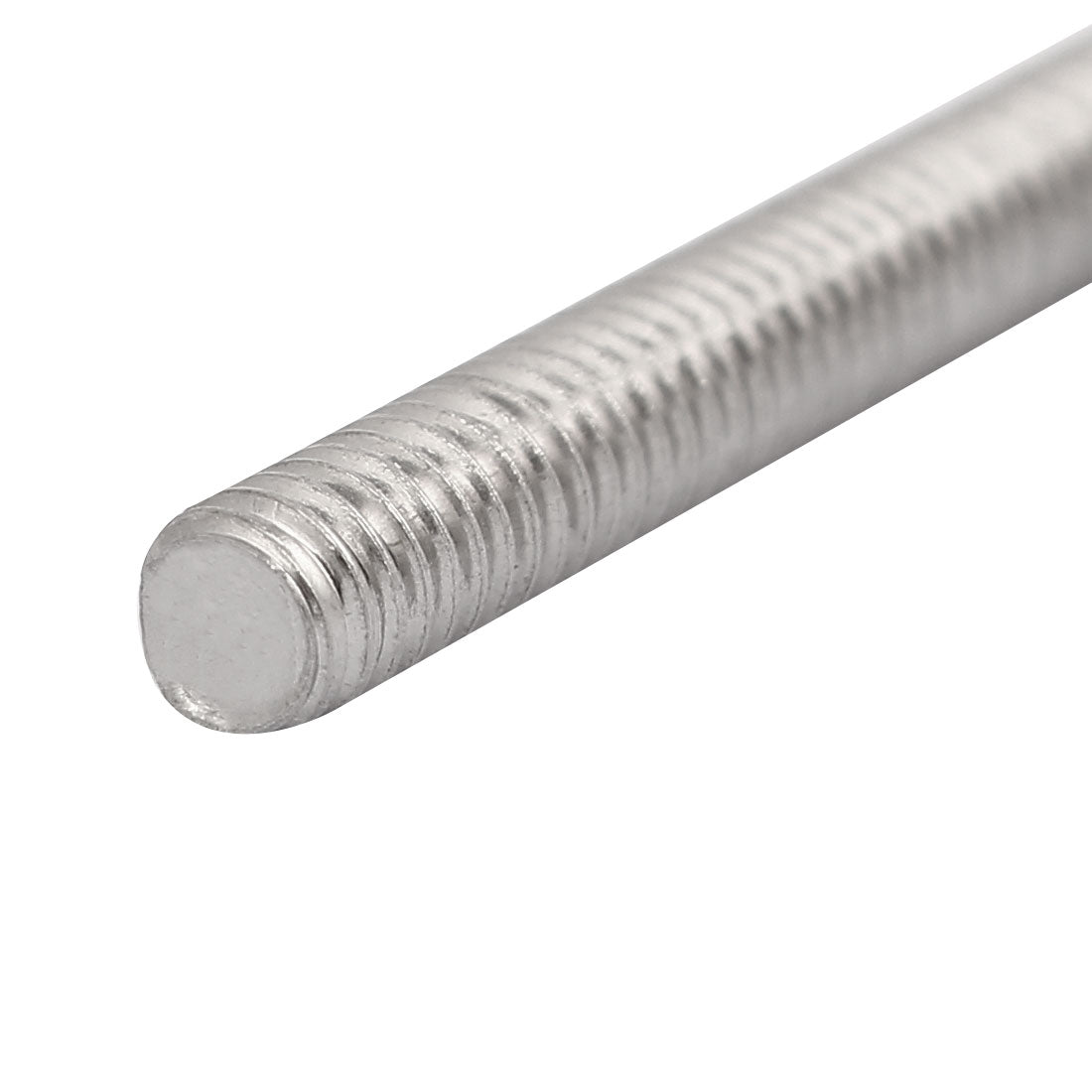 Harfington M4 x 80mm 304 Stainless Steel Fully Threaded Rod Bar Studs Hardware 10 Pcs