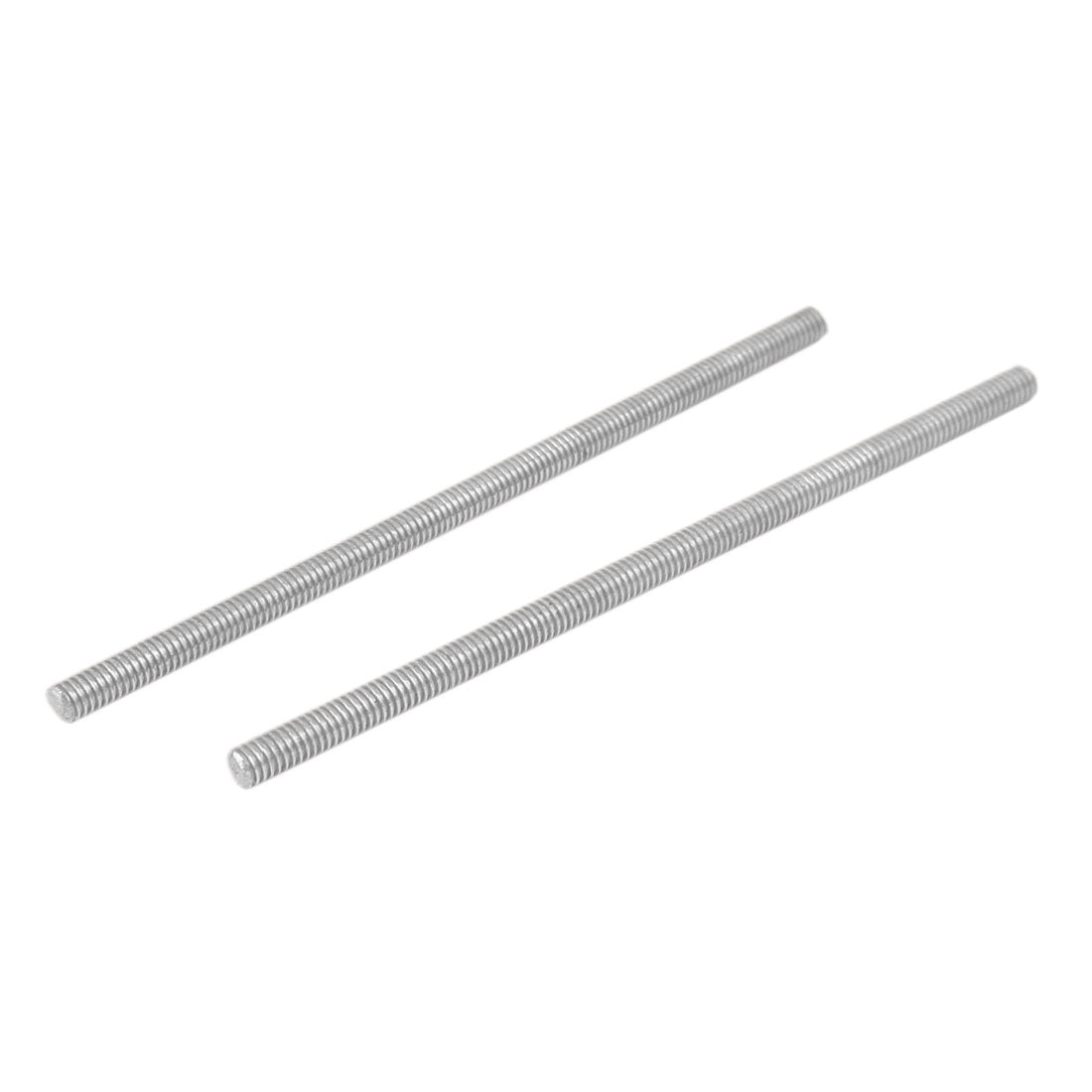 Harfington M4 x 90mm 304 Stainless Steel Fully Threaded Rod Bar Studs Fasteners 10 Pcs