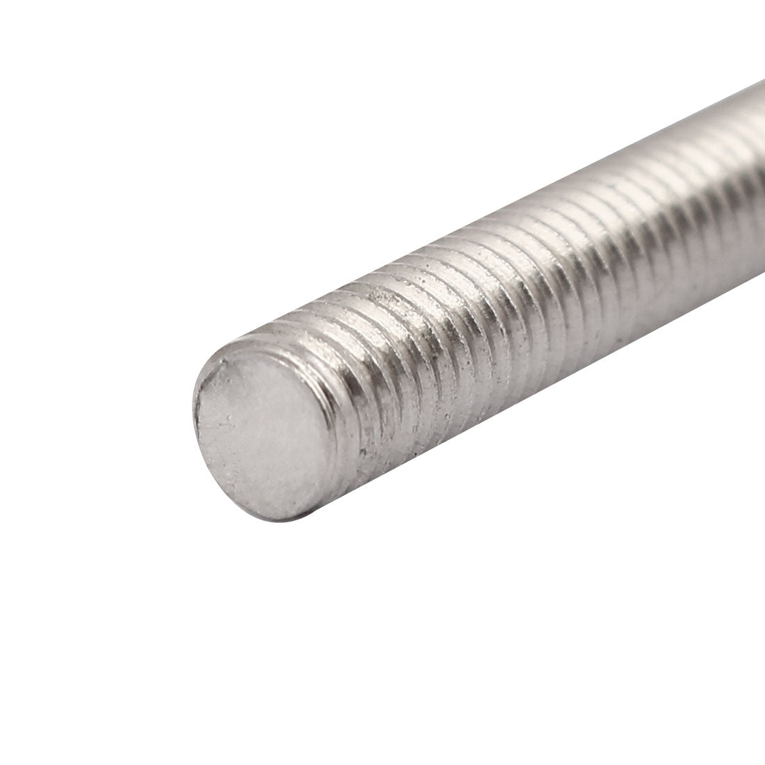 Harfington M5 x 80mm 304 Stainless Steel Fully Threaded Rod Bar Studs Hardware 10 Pcs