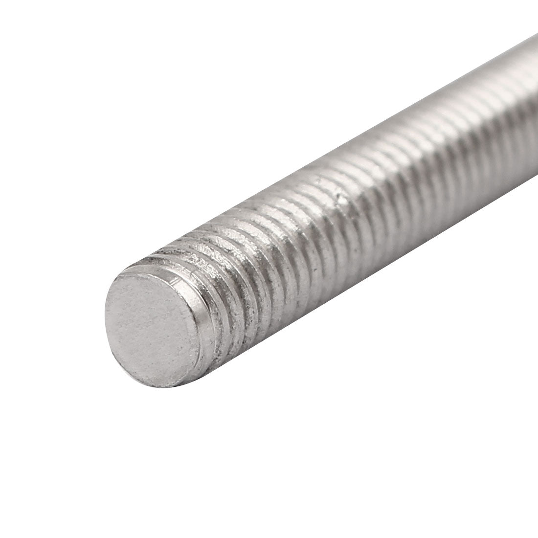 Harfington M5 x 100mm 304 Stainless Steel Fully Threaded Rod Bar Studs Fasteners 5 Pcs