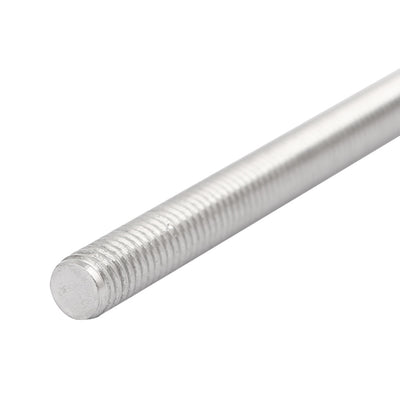 Harfington M5 x 120mm 304 Stainless Steel Fully Threaded Rod Bar Studs Hardware 5 Pcs