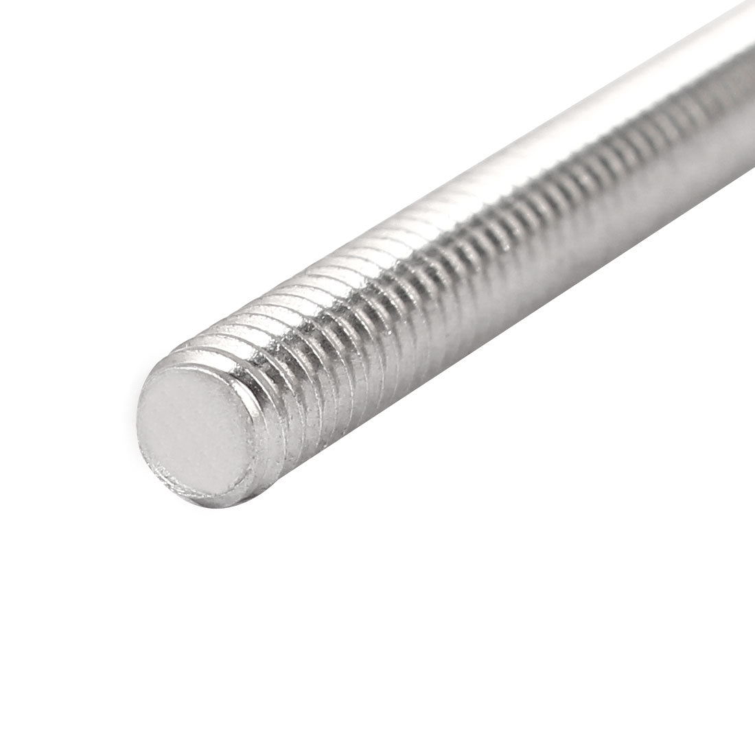 Harfington M6 x 90mm 304 Stainless Steel Fully Threaded Rod Bar Studs Fastener 10 Pcs