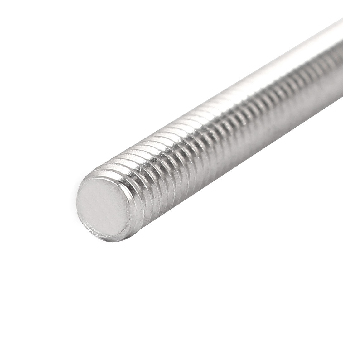 Harfington M6 x 100mm 304 Stainless Steel Fully Threaded Rod Bar Studs Fastener 5 Pcs