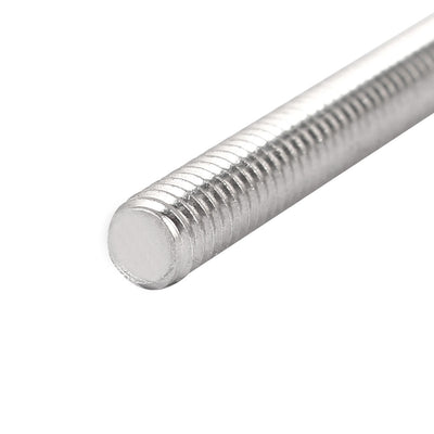 Harfington M6 x 170mm 304 Stainless Steel Fully Threaded Rod Bar Studs Fasteners 5 Pcs