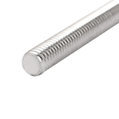 Harfington M6 x 180mm 304 Stainless Steel Fully Threaded Rod Bar Studs Fasteners 10 Pcs