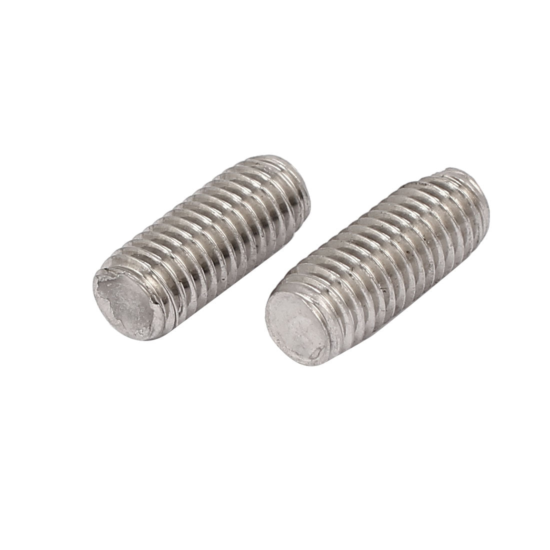Harfington M8 x 20mm 1.25mm Pitch 304 Stainless Steel Fully Threaded Rods Hardware 20 Pcs