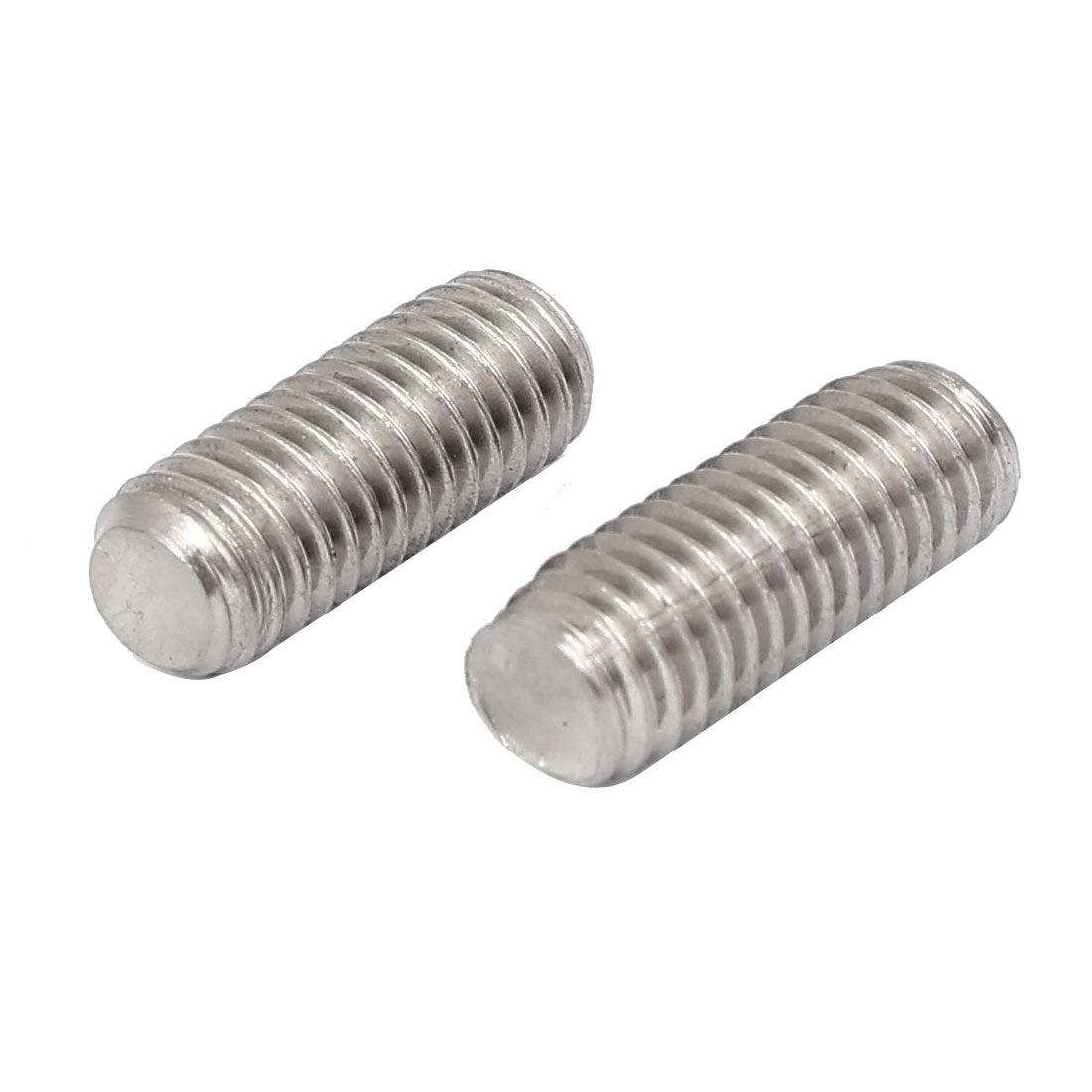 Harfington M8 x 20mm 1.25mm Pitch 304 Stainless Steel Fully Threaded Rods 50 Pcs