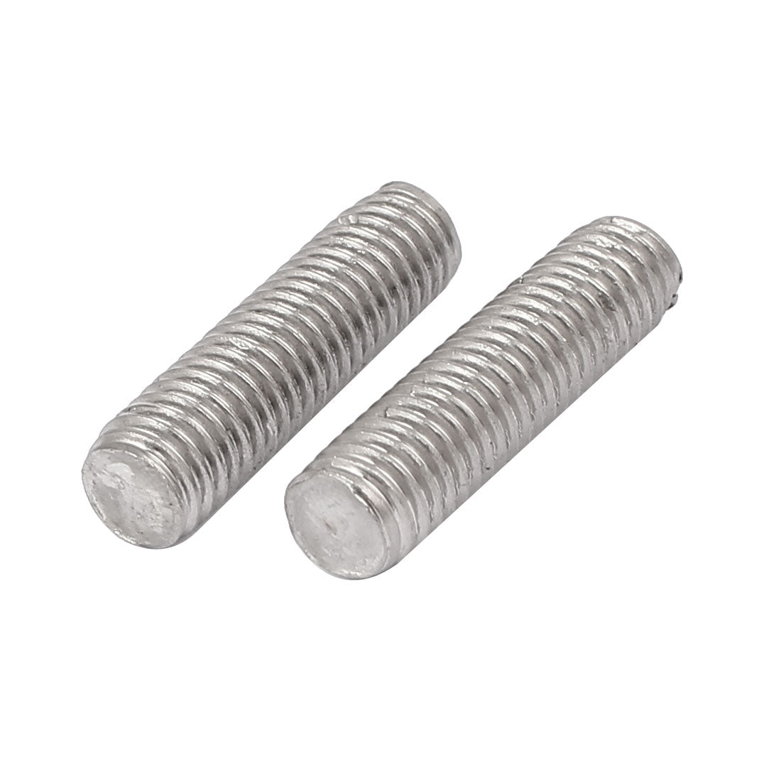 Harfington M8 x 30mm 1.25mm Pitch 304 Stainless Steel Fully Threaded Rods Fasteners 20 Pcs