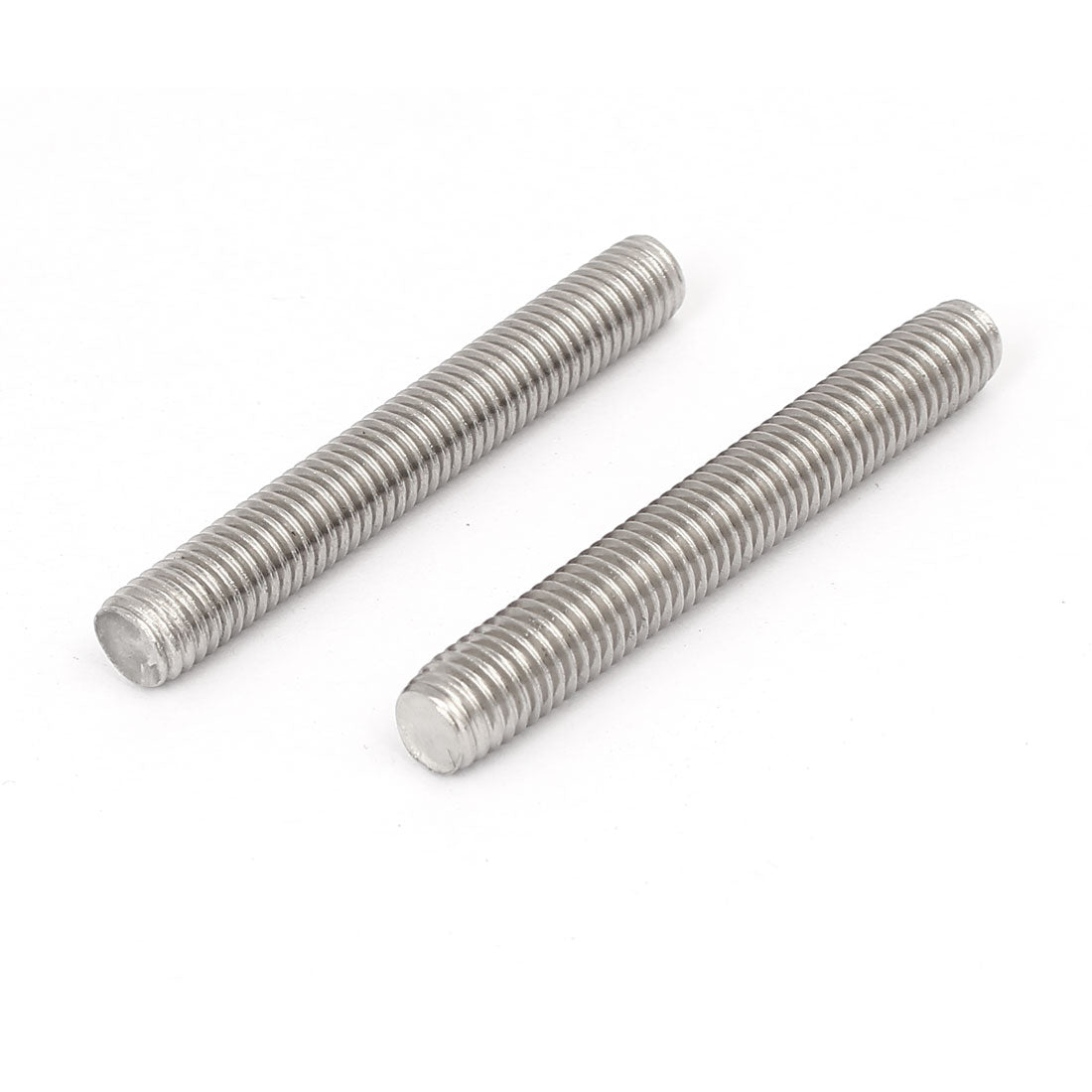 Harfington Metric M8 x 60mm 304 Stainless Steel Fully Threaded Rods Fasteners 10 Pcs