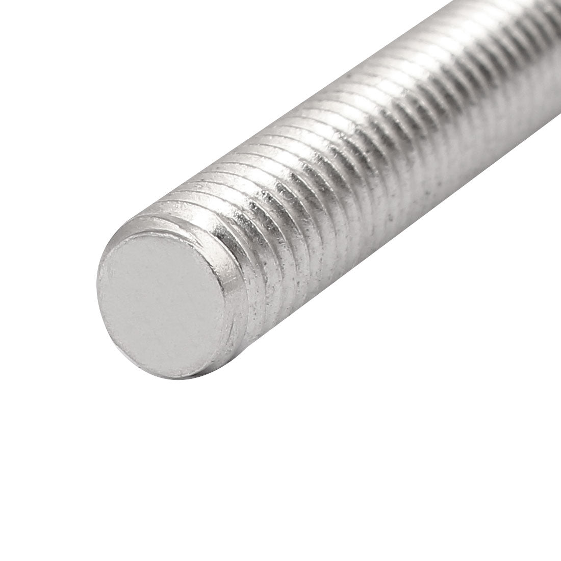 Harfington M8 x 60mm 1.25mm Pitch 304 Stainless Steel Fully Threaded Rods Fasteners 20 Pcs