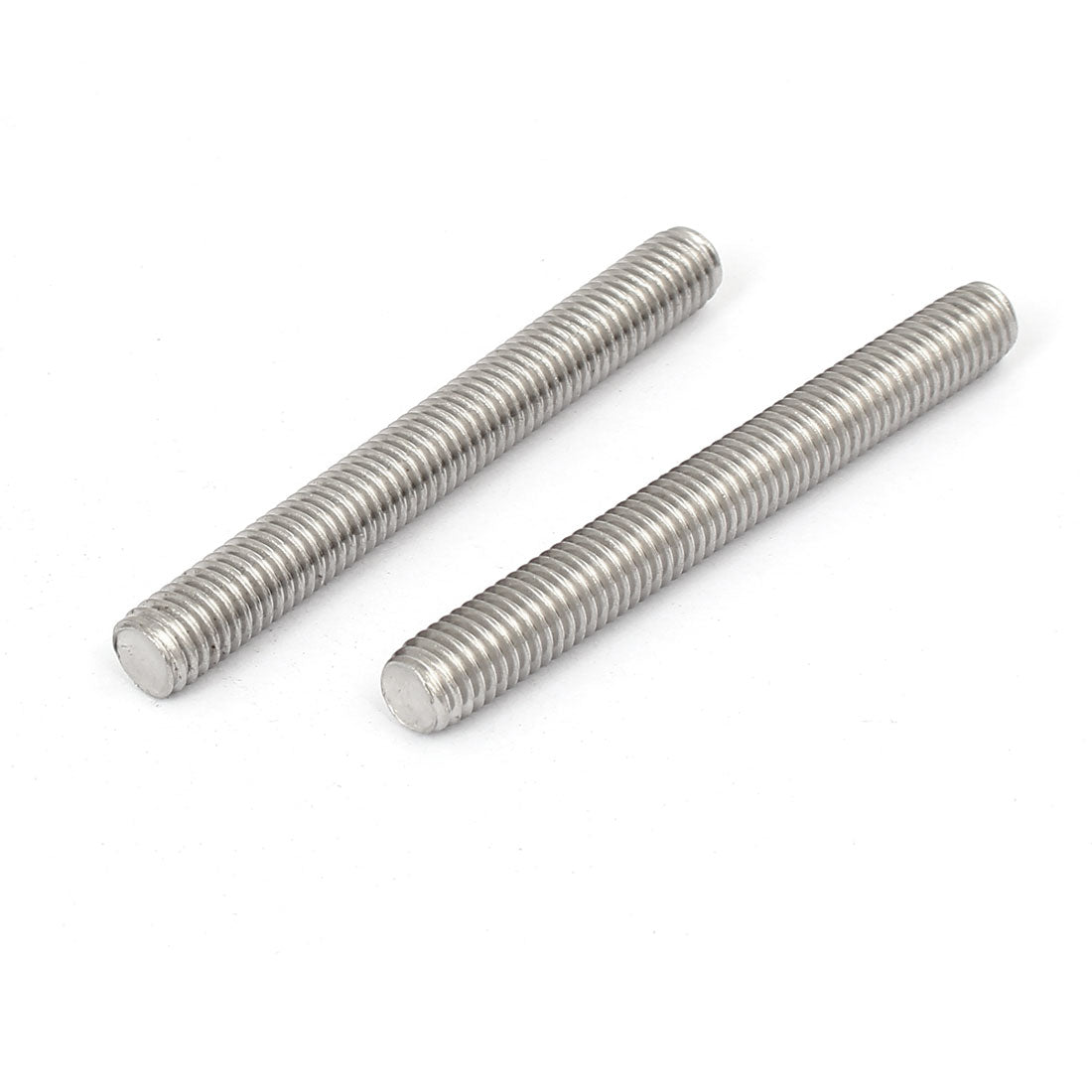 Harfington M8 x 70mm 1.25mm Pitch 304 Stainless Steel Fully Threaded Rods Bar Studs 10 Pcs