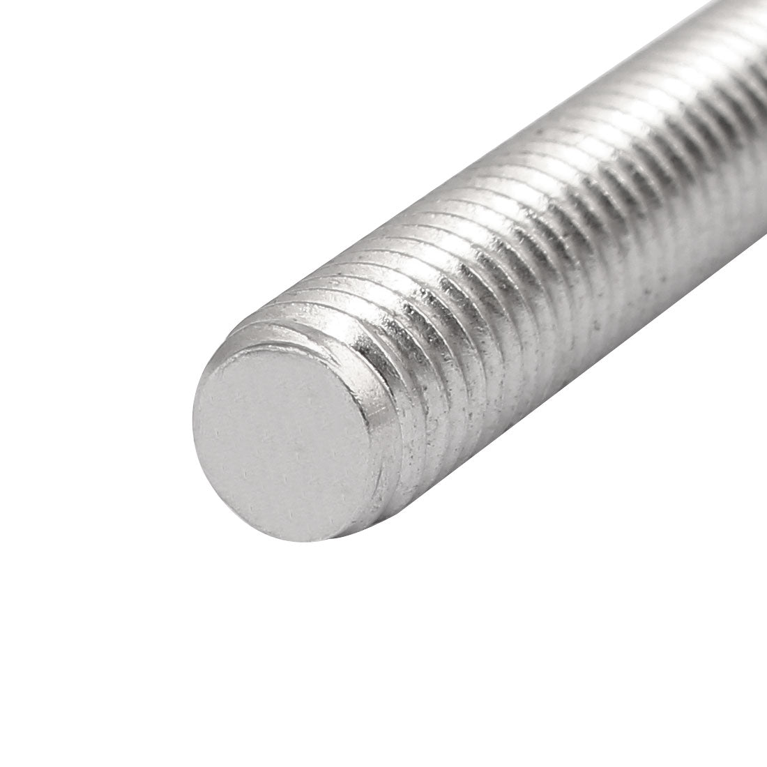 Harfington M8 x 140mm 1.25mm Pitch 304 Stainless Steel Fully Threaded Rods Bar Studs 10 Pcs