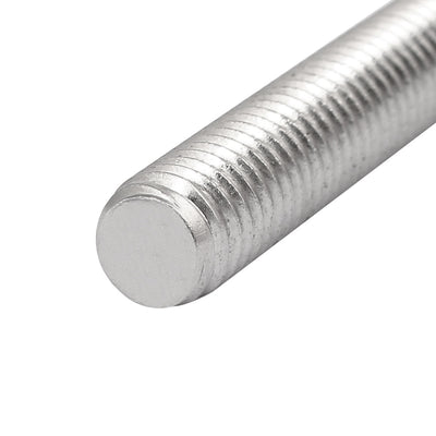 Harfington M8 x 150mm 304 Stainless Steel Fully Threaded Rods Bar Studs Fasteners 10 Pcs