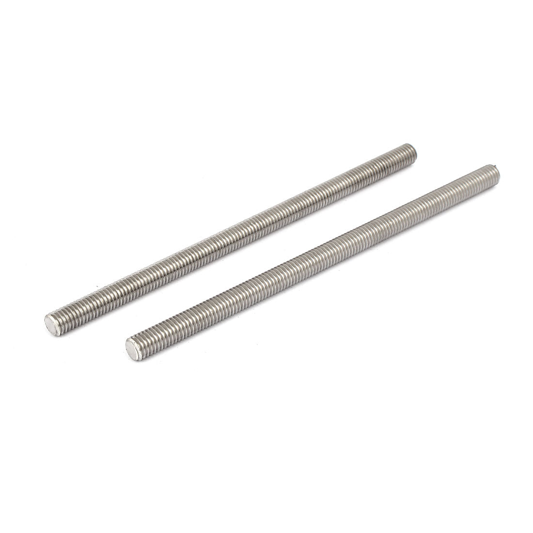 Harfington M8 x 150mm 304 Stainless Steel Fully Threaded Rods Bar Studs Fasteners 10 Pcs