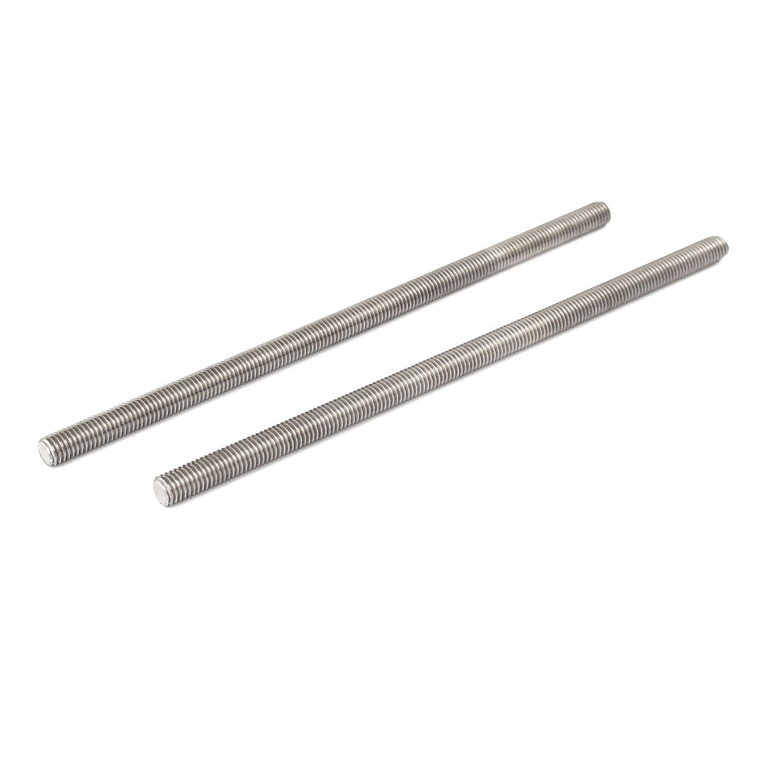 Harfington M8 x 190mm 304 Stainless Steel Fully Threaded Rods Bar Studs Fasteners 5 Pcs
