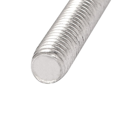 Harfington M10 x 90mm 1.5mm Pitch 304 Stainless Steel Fully Threaded Rods Bar Studs 10 Pcs