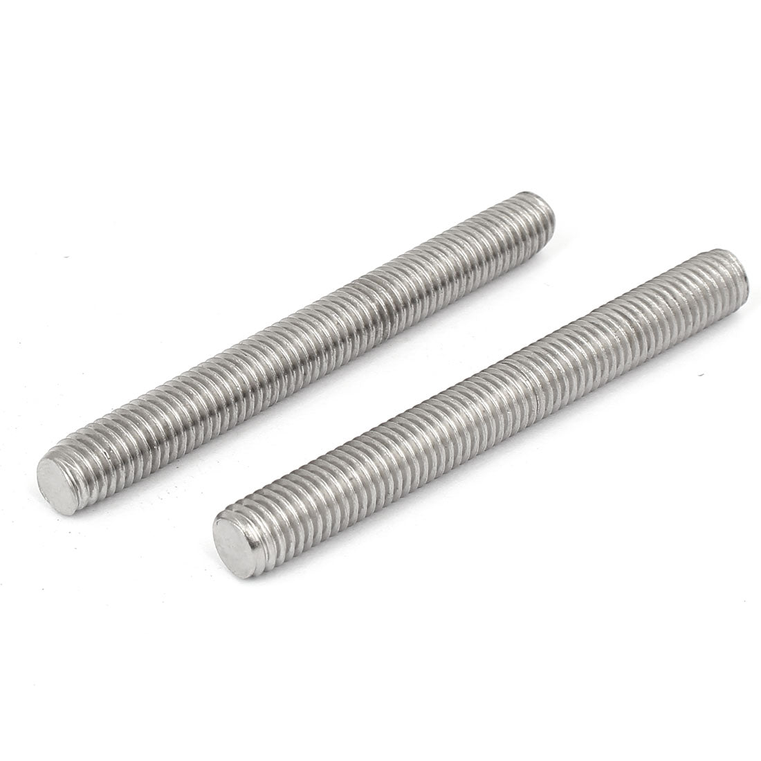 Harfington M10 x 90mm 1.5mm Pitch 304 Stainless Steel Fully Threaded Rods Bar Studs 10 Pcs