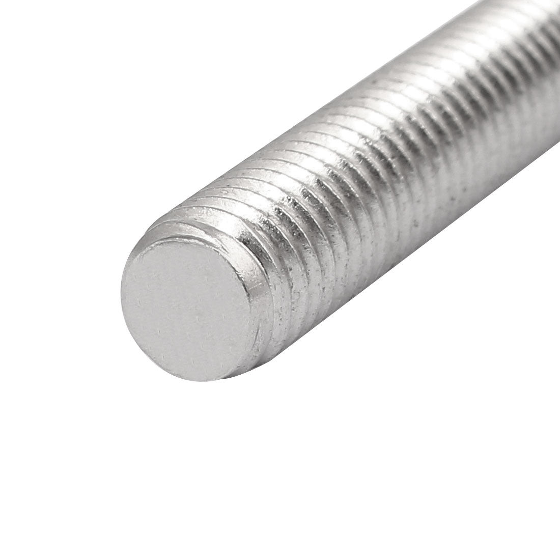 Harfington M10 x 130mm 304 Stainless Steel Fully Threaded Rods Bar Studs Fasteners 10 Pcs