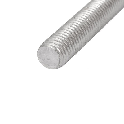 Harfington M10 x 150mm 304 Stainless Steel Right Hand Thread Fully Threaded Rod Stud 5PCS