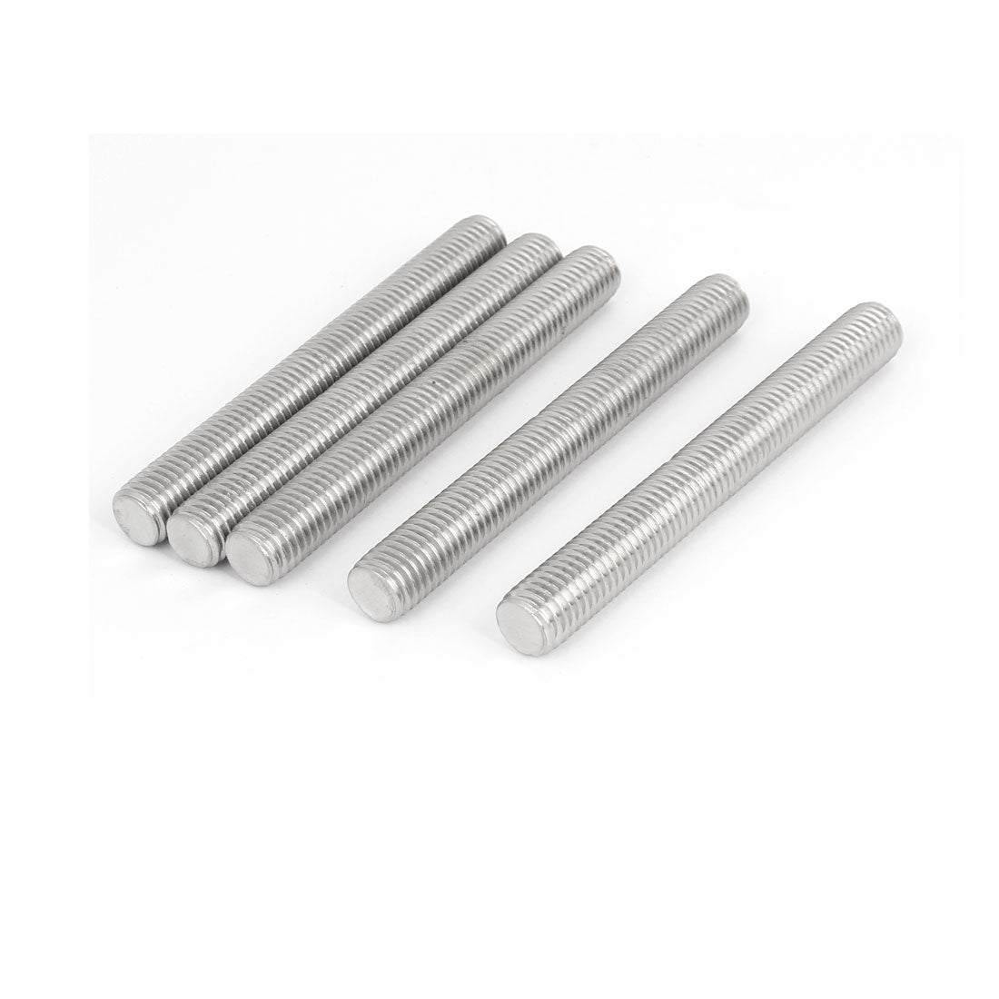 Harfington M14 x 120mm Metric Right Hand Thread Fully Threaded Rod Stud Fastener 5PCS