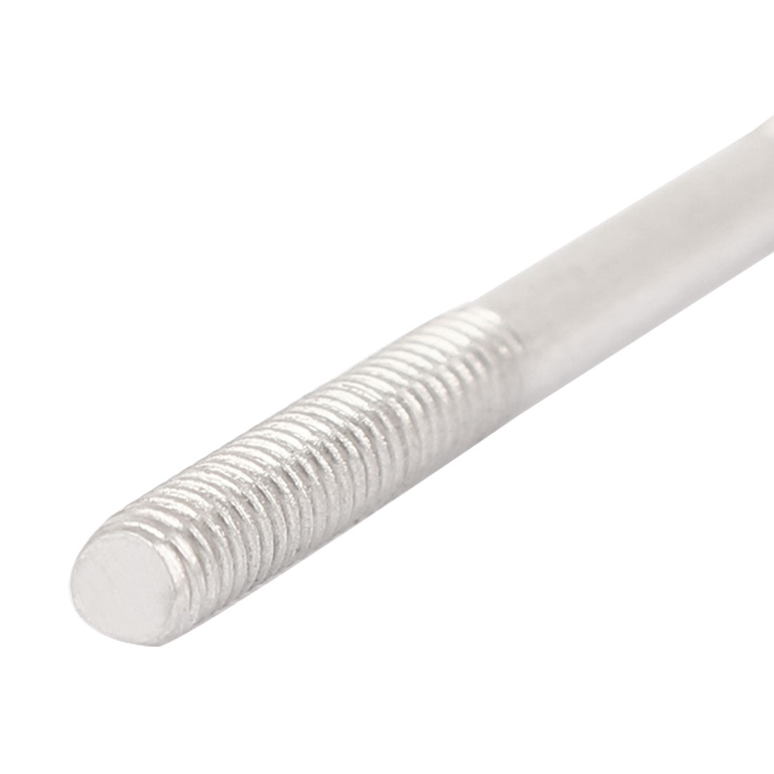 Harfington M3x55mm 304 Stainless Steel Double End Threaded Stud Screw Bolt 10pcs