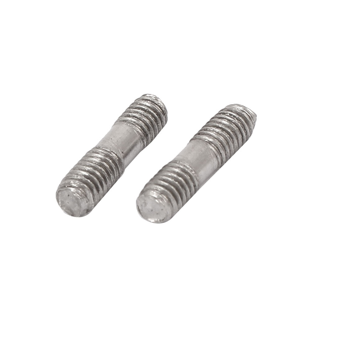 Harfington M4x16mm 304 Stainless Steel Double End Threaded Stud Screw Bolt 20pcs