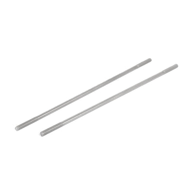 Harfington M4x180mm 304 Stainless Steel Double End Threaded Stud Screw Bolt 10pcs