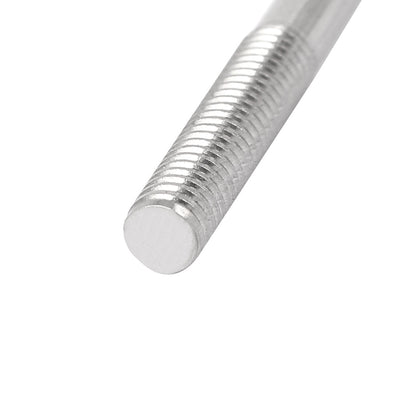 Harfington M5x50mm 304 Stainless Steel Double End Threaded Stud Screw Bolt 20pcs