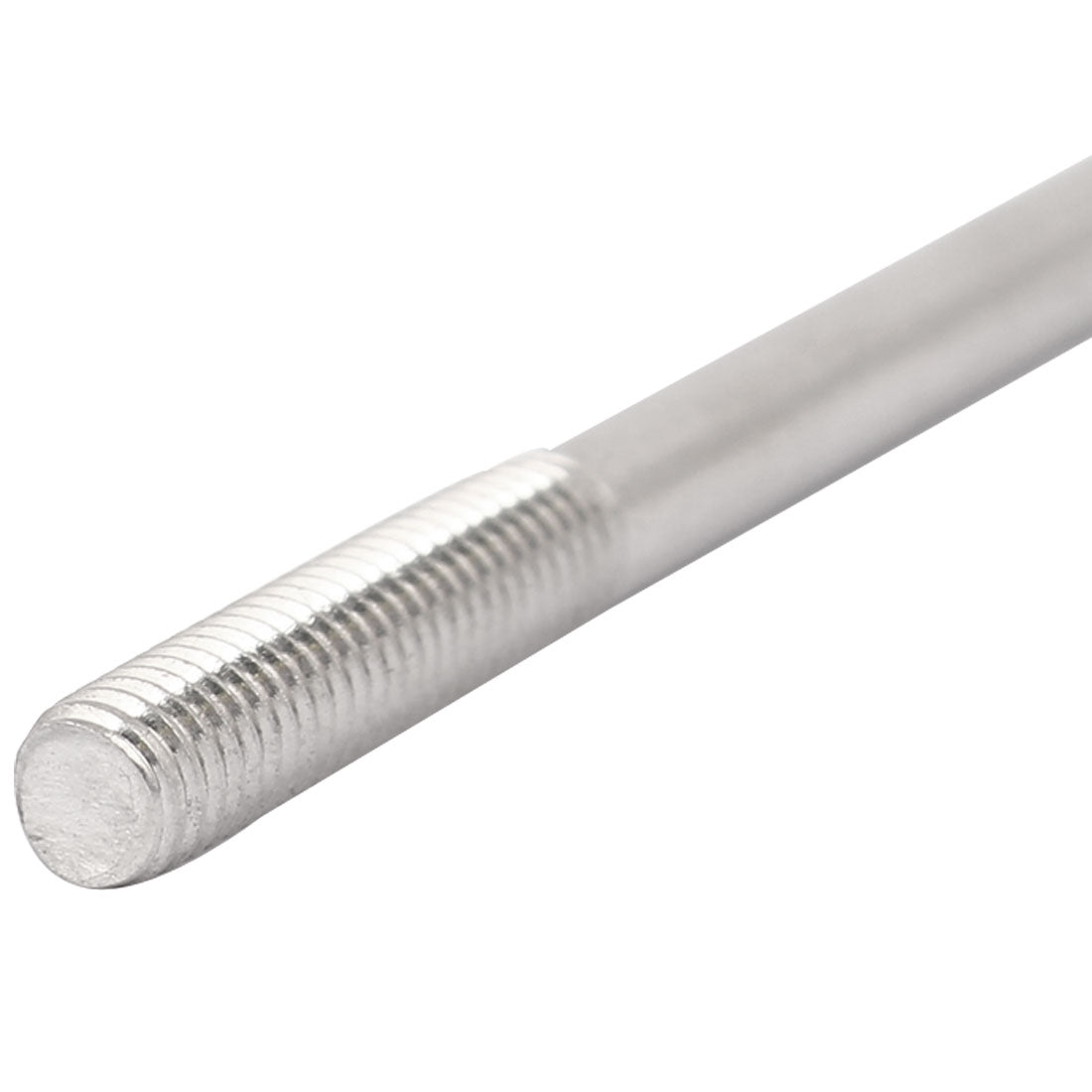 Harfington M5x110mm 304 Stainless Steel Double End Threaded Stud Screw Bolt 10pcs