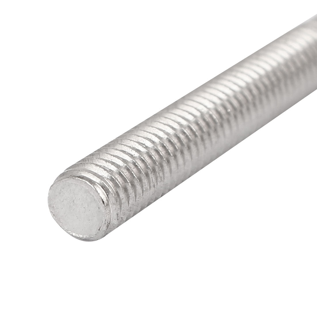 Harfington M5x180mm 304 Stainless Steel Double End Threaded Stud Screw Bolt 5pcs