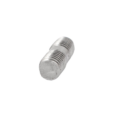 Harfington M6x20mm 304 Stainless Steel Double End Threaded Stud Screw Bolt 50pcs