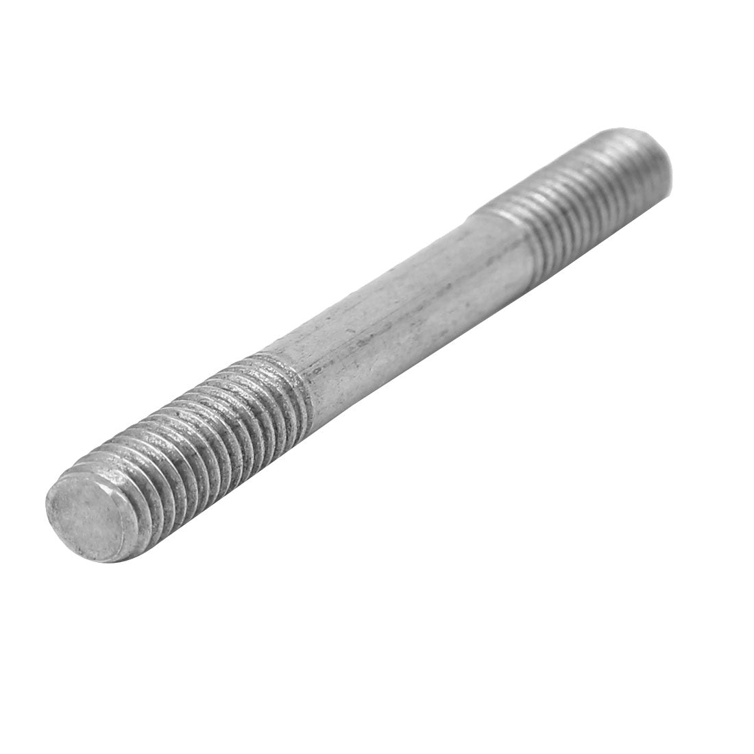 Harfington M6x55mm 304 Stainless Steel Double End Threaded Stud Screw Bolt 10pcs