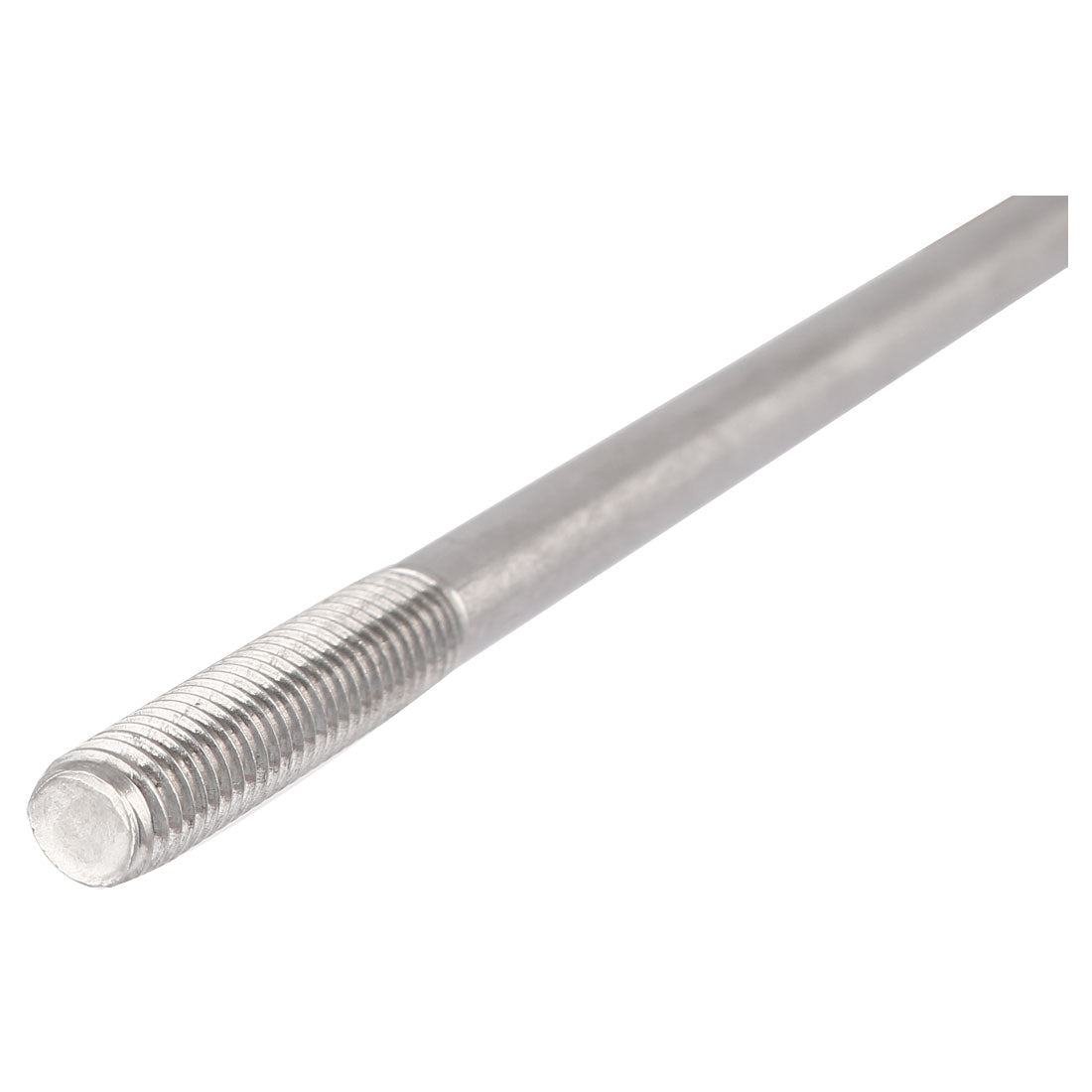 Harfington M8 x 160mm Tight Adjustable Push Rod Double End Thread Stud Screw Bolt 5pcs