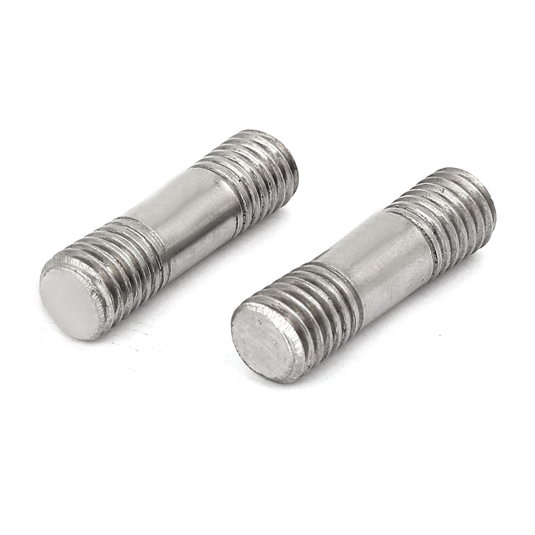 Harfington 304 Stainless Steel Double End Thread Tight Adjustable Push Rod Stud M10x35mm 20pcs