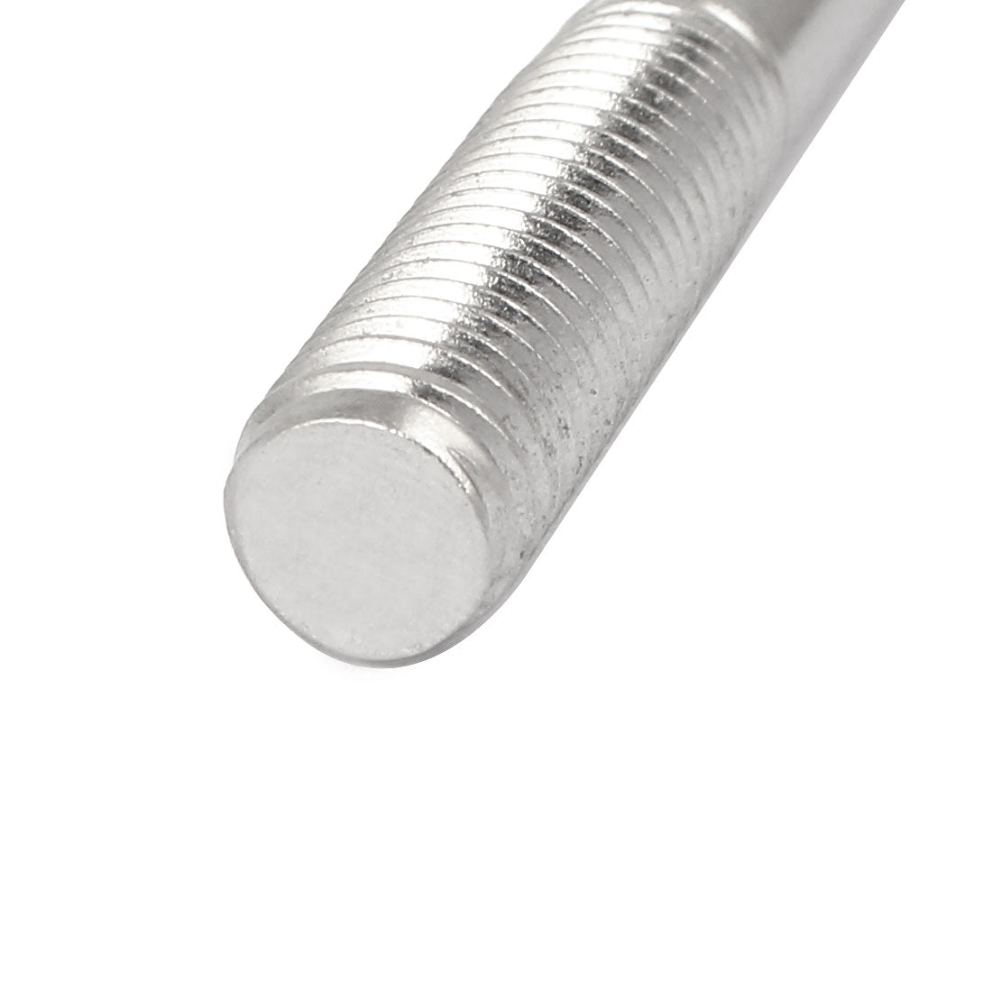 Harfington 304 Stainless Steel Double End Thread Tight Adjustable Push Rod Stud M10x145mm 5pcs