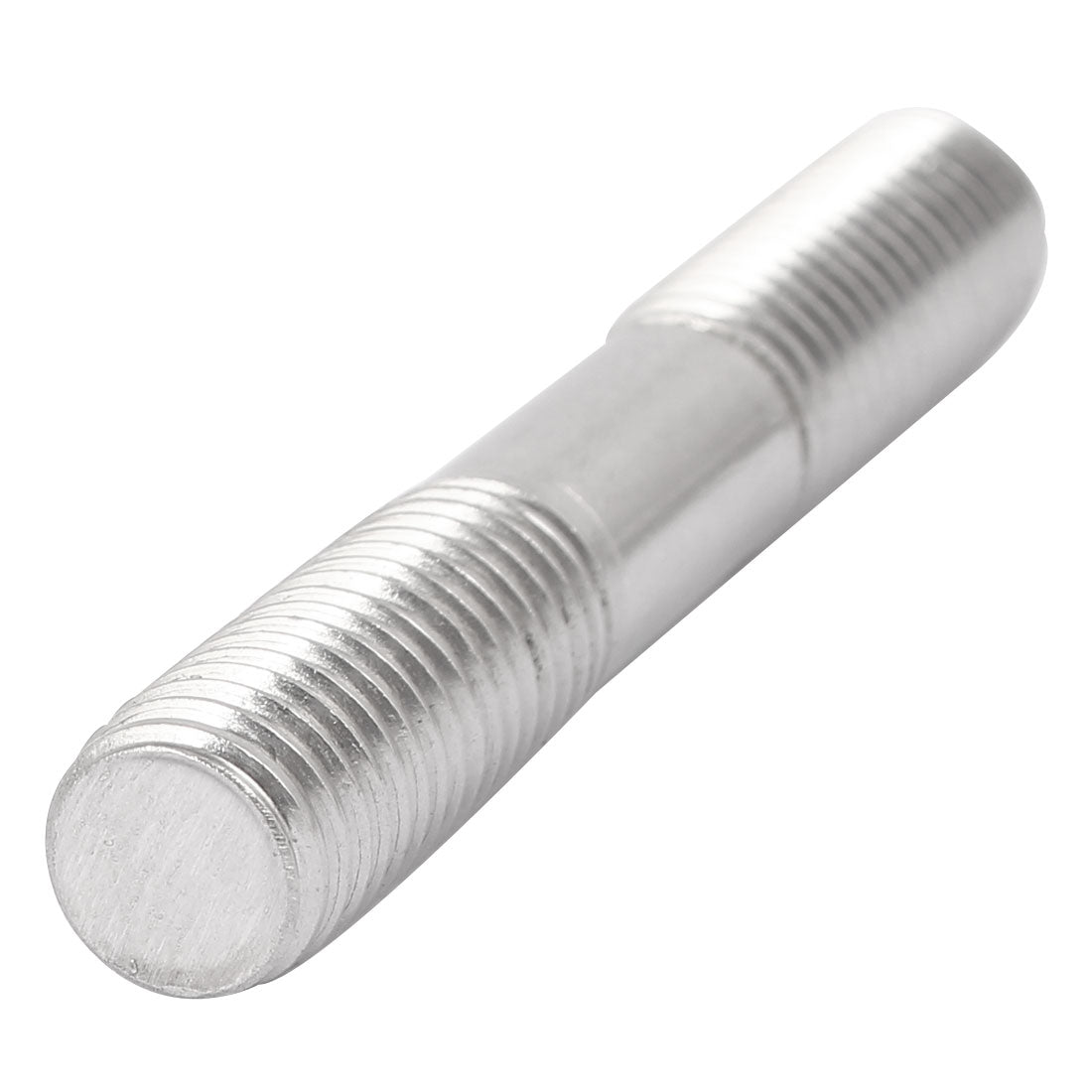 Harfington M14 x 90mm 304 Stainless Steel Double End Thread Stud Teeth Rod 5pcs