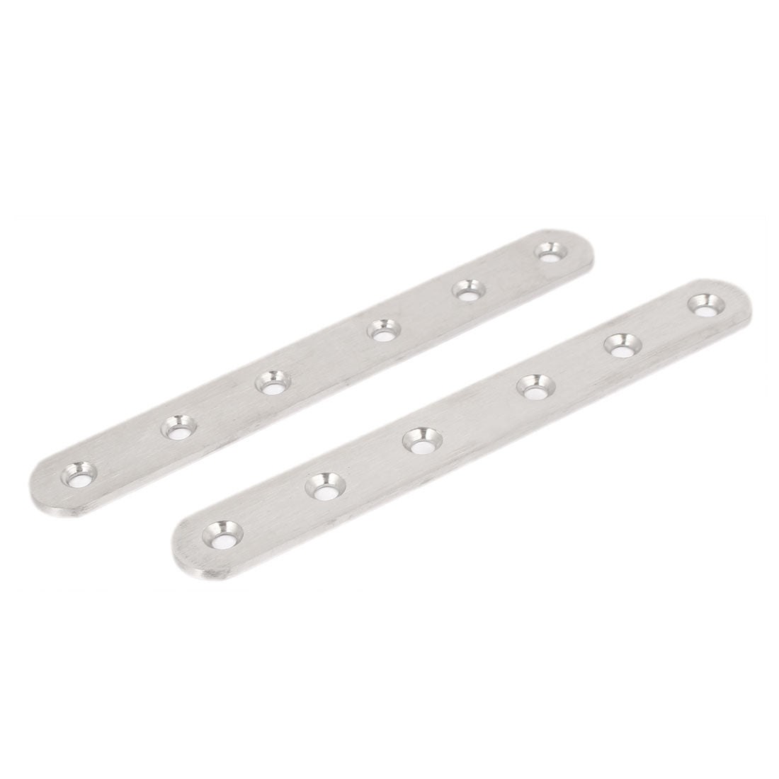 Harfington 155mm Length Flat Corner Brace Brackets Mending Repair Fixing Plates Joint 2pcs