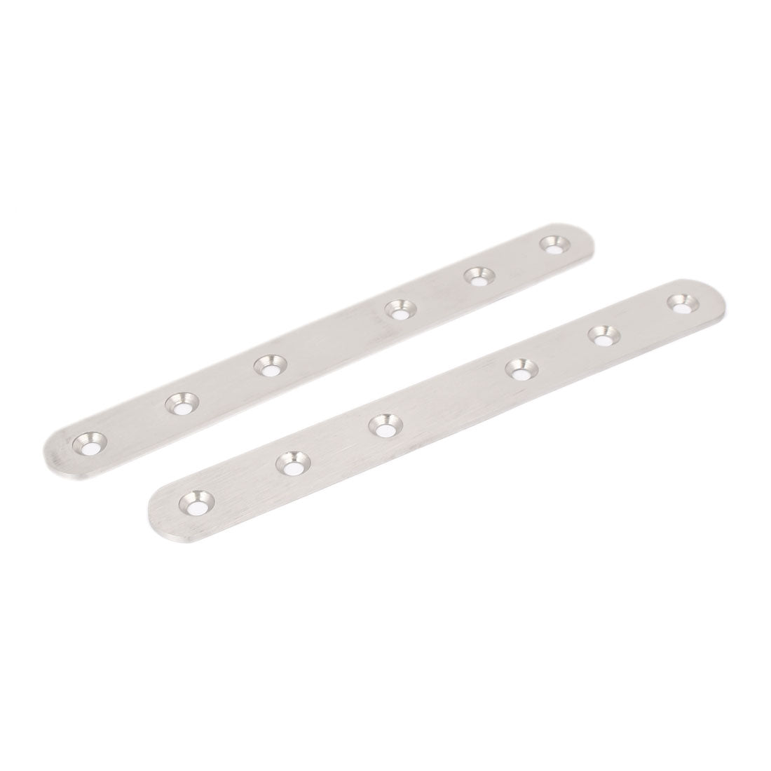 Harfington 175mm Length Flat Corner Brace Brackets Mending Plates Repair Fixing Joining 2pcs