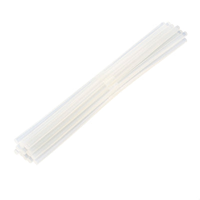 Harfington 15 Pcs 7mm x 300mm Hot Melt Glue Adhesive Stick Clear for Electric Tool Heating