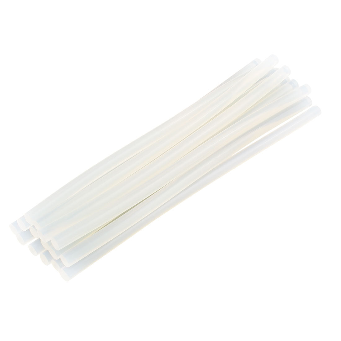Harfington 15 Pcs 11mm x 300mm Hot Melt Glue Adhesive Stick Clear for Electric Tool Heating