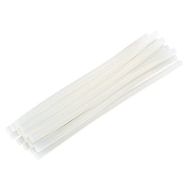 Harfington 15 Pcs 11mm x 300mm Hot Melt Glue Adhesive Stick Clear for Electric Tool Heating