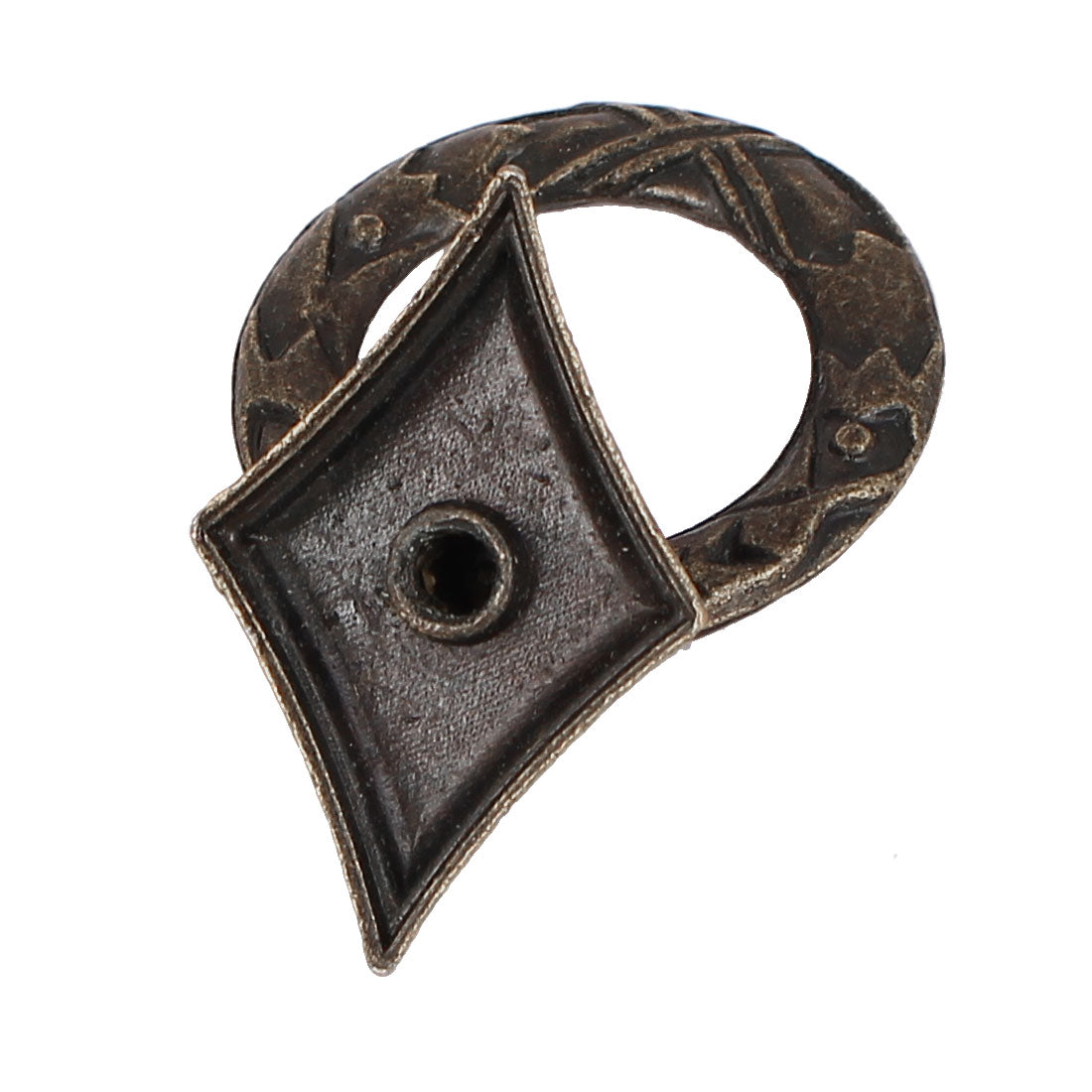 uxcell Uxcell Wooden Box Cabinet Cupboard Drawer Metal Ring Pull Handle Grip Bronze Tone 10pcs