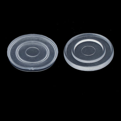 Harfington 18mm Dia Non-Slip Soft Grip Pad Rubber Feet Buffer 100PCS for Glass Table