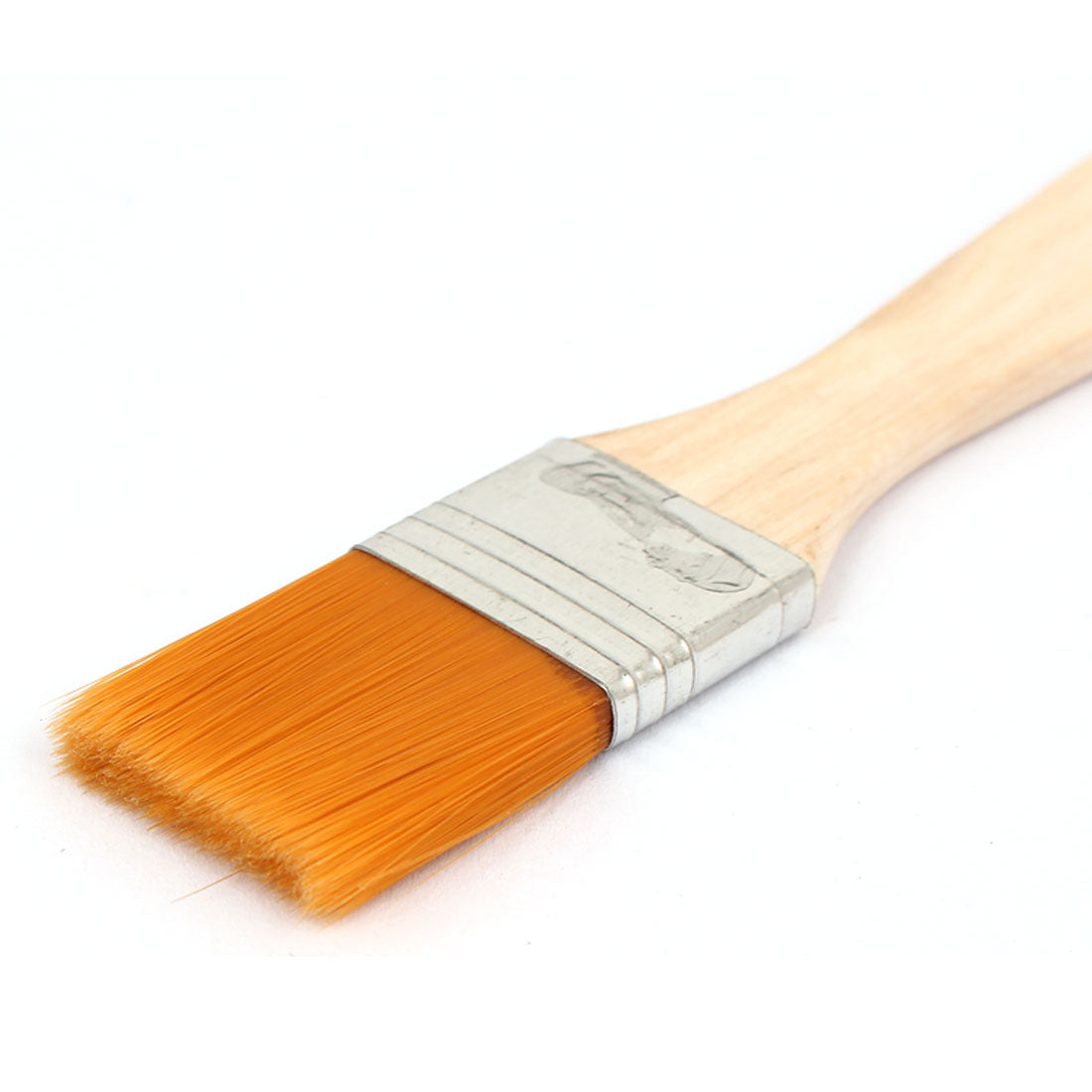 Harfington 135mm x 22mm Wood Handle Paint Brush Paintbrush Orange for Painter