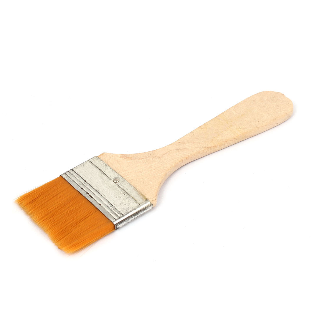 Harfington 155mm x 45mm Wood Handle Paint Brush Paintbrush Orange for Painter