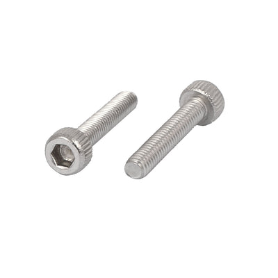 Harfington M3x12mm Thread 304 Stainless Steel Hex Socket Head Cap Screw Bolt DIN912 120pcs