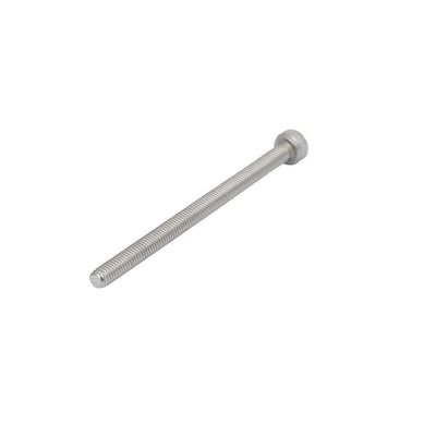 Harfington M3x45mm Thread 304 Stainless Steel Hex Socket Head Cap Screw Bolt DIN912 60pcs