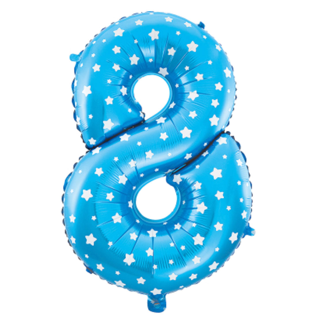 Harfington 16" Blue Foil Number 8 Shape Balloon Helium Party Birthday Wedding Anniversary Festival Decor