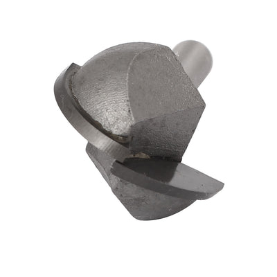 Harfington Carpenter Woodworking Metal 1/4" Shank Dia 1" Cutting Dia Round Nose Router Bit Cutter