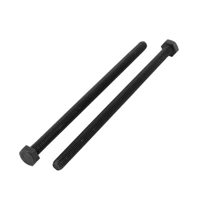 Harfington M8x150mm Grade 8.8 Fully Threaded Hex Head Cap Screw Bolt Fastener 5pcs